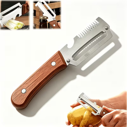 2 in 1 Multifunctional Vegetable Peeler | مقشرة خضروات متعددة الوظائف 2 في 1