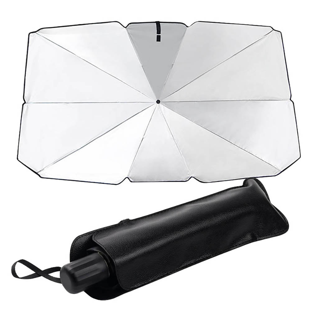 Car Windshield Sunshade Foldable Front Window Cover | واقي شمسي قابل للطي للزجاج الأمامي للسيارة