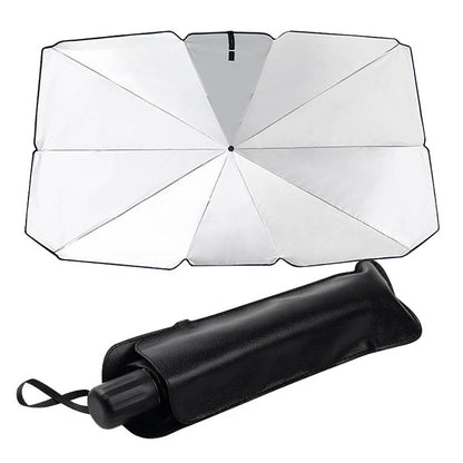 Car Windshield Sunshade Foldable Front Window Cover | واقي شمسي قابل للطي للزجاج الأمامي للسيارة