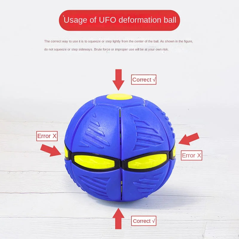 UFO Flying Saucer Ball Training Games