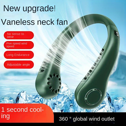 Vaneless Neck Hanging Fan | مروحة معلقة للرقبة بدون شفرات