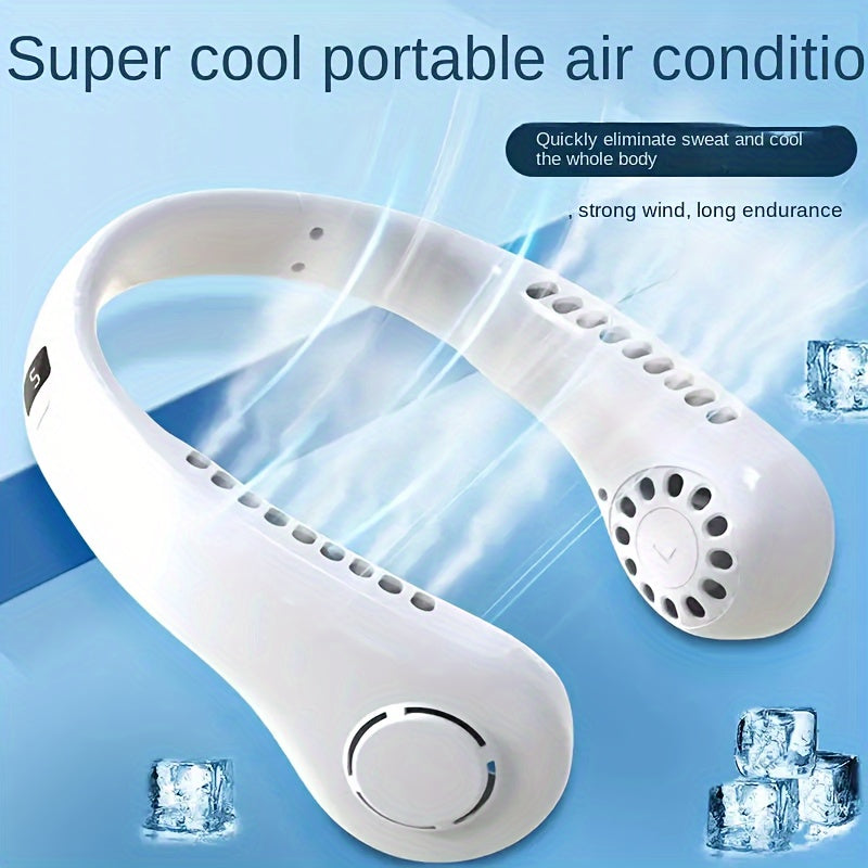 Vaneless Neck Hanging Fan | مروحة معلقة للرقبة بدون شفرات
