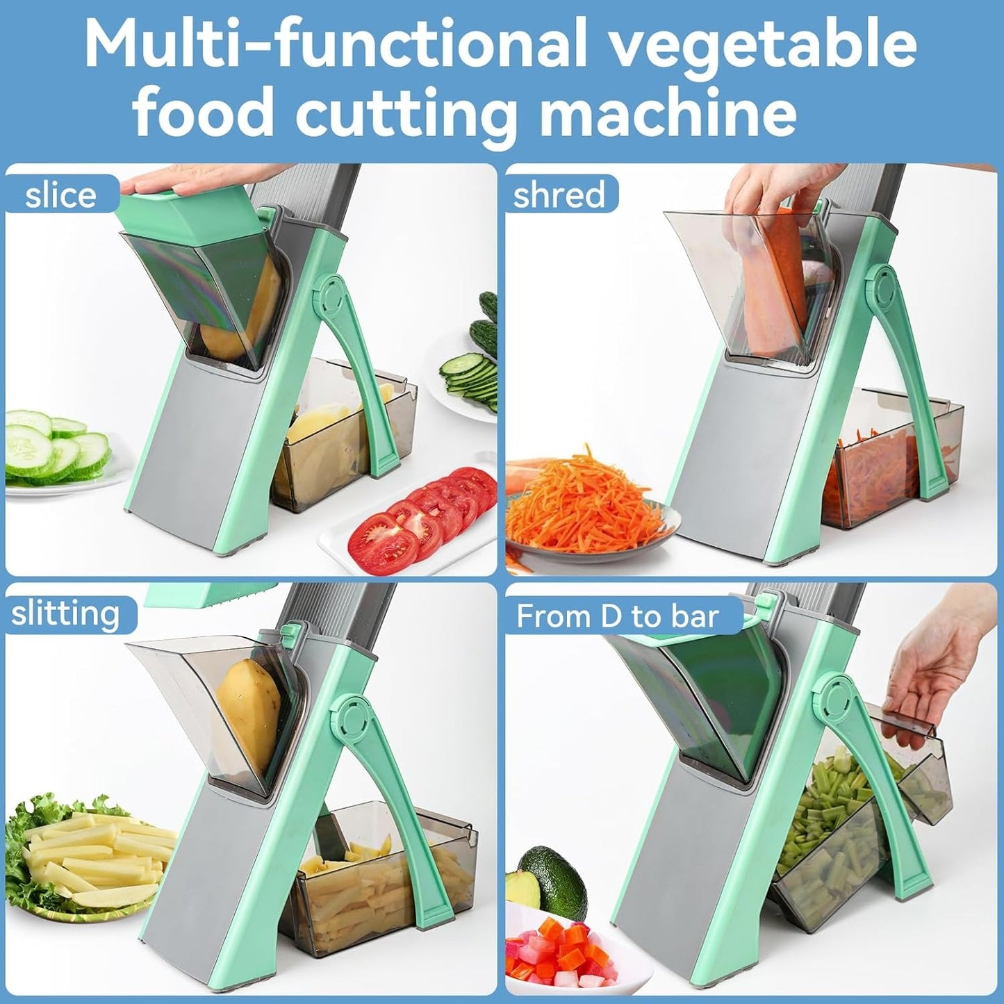 Vegetable Chopper Food Slicer | قطاعة خضروات وشرائح طعام
