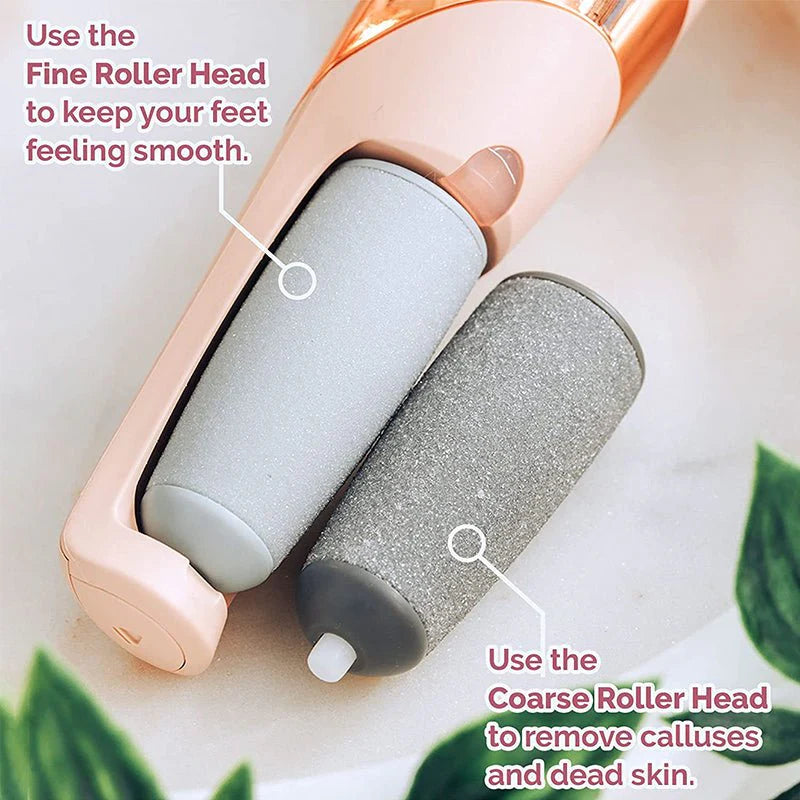 Electric Pedicure Foot File Callus Remover مبرد قدم كهربائي لإزالة الجلد الميت والطبقات السميكة