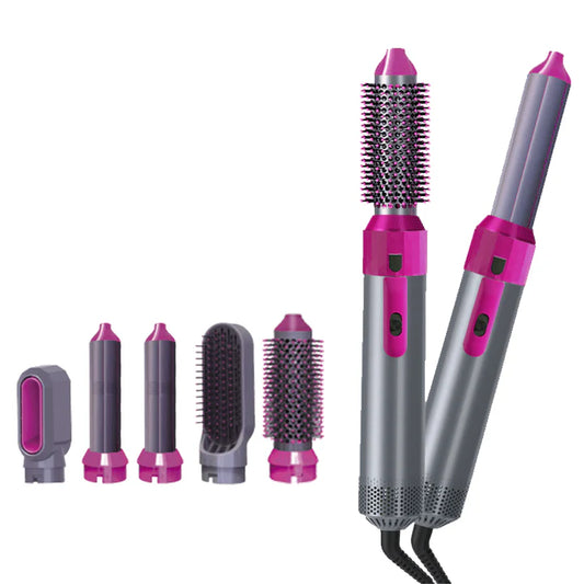 One-Step Hot Air Brush for Volume, Curl & Straight Hair  فرشاة الهواء الساخن بخطوة واحدة لتكثيف وتجعيد وتنعيم الشعر