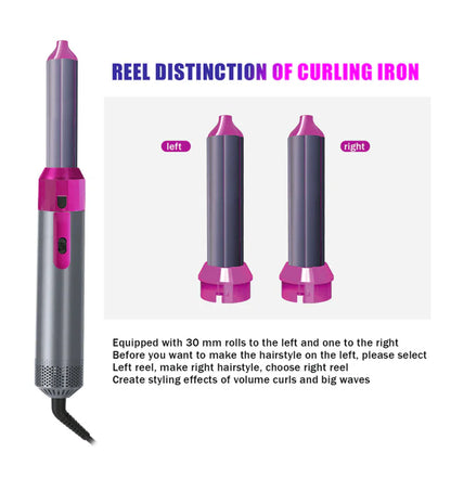 One-Step Hot Air Brush for Volume, Curl & Straight Hair  فرشاة الهواء الساخن بخطوة واحدة لتكثيف وتجعيد وتنعيم الشعر
